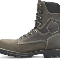 Carolina Boots: Men's CA8532 Grey 8” Waterproof Composite Toe Work Boots -Overlook Boots shop ca8532 500xauto instep