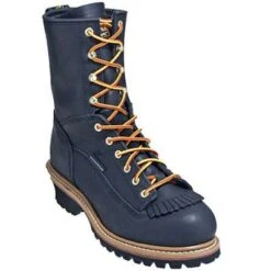 Carolina Boots: Men's Waterproof CA8825 Lug Sole EH Logger Boots -Overlook Boots shop ca9825 carolinap 01 1