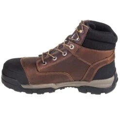 Carhartt Boots: Men's CME6355 Energy 6-Inch Waterproof Composite Toe EH Brown Work Boots -Overlook Boots shop carhartt cme6355 i 01