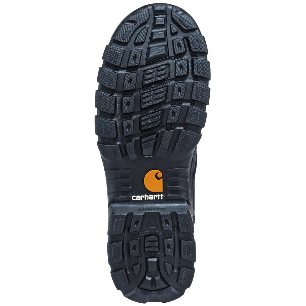 Carhartt Boots: Men's CMF6371 Black 6-Inch Waterproof Composite Toe Rugged Flex EH Boots 3 Carhartt Boots: Men's CMF6371 Black 6-Inch Waterproof Composite Toe Rugged Flex EH Boots