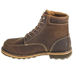 Carhartt Boots: Men's CMW6197 Brown Waterproof 6-Inch General Toe Work Boots 11 Carhartt Boots: Men's CMW6197 Brown Waterproof 6-Inch General Toe Work Boots -Overlook Boots shop carhartt cmw6197 i 01