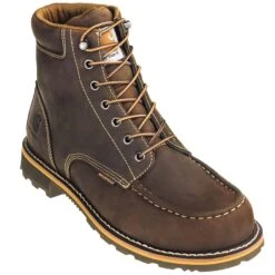 Carhartt Boots: Men's CMW6197 Brown Waterproof 6-Inch General Toe Work Boots 13 Carhartt Boots: Men's CMW6197 Brown Waterproof 6-Inch General Toe Work Boots -Overlook Boots shop carhartt cmw6197 p 01