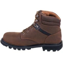 Carhartt Boots: Men's CMW6174 Brown 6-Inch Non-Safety Toe Work Boots -Overlook Boots shop carhartt cmw6274 i 01 1