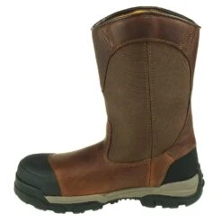 Carhartt Boots: Men's CME1355 Brown Composite Toe Waterproof Pull On Boots -Overlook Boots shop carhartt cme1355 i 001 1