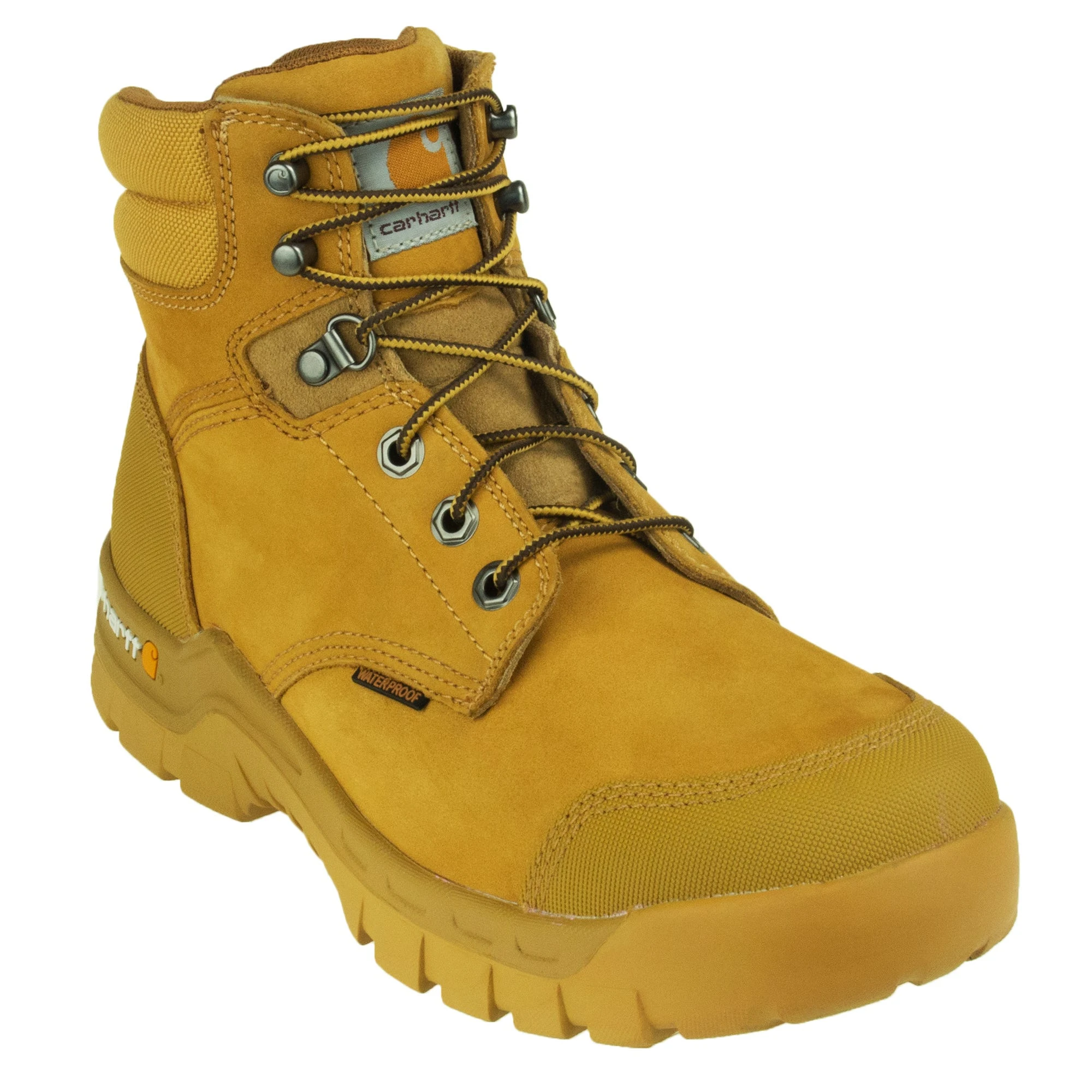 Carhartt Boots: Men's Wheat CMF6356 Composite Toe Waterproof Work Boots 7 Carhartt Boots: Men's Wheat CMF6356 Composite Toe Waterproof Work Boots - Image 5