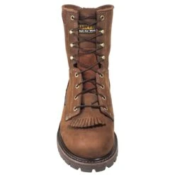 Carolina Boots: Men's Waterproof EH Leather Work Boots CA8028 -Overlook Boots shop carolina ca8028 f 01 1