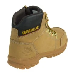 Caterpillar Boots: Outline Wheat 6" 90801 Men's Steel Toe EH Boots -Overlook Boots shop cat 90801 0002 b