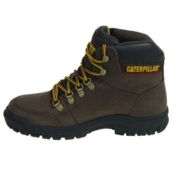 Caterpillar Boots: Men's Outline General Toe 74087 Brown 6" Boots -Overlook Boots shop cat p74087 i 001