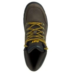 Caterpillar Boots: Men's Outline General Toe 74087 Brown 6" Boots -Overlook Boots shop cat p74087 t 001