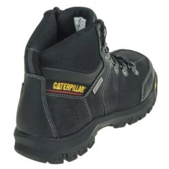 Caterpillar Boots: Men's Threshold 6" Steel Toe 90936 Black Work Boots -Overlook Boots shop cat p90936 4