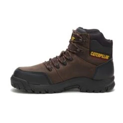 Caterpillar Boots: Men's P90977 Brown Resorption Composite Toe Waterproof Work Boot -Overlook Boots shop catm p90977 081519 s19 180