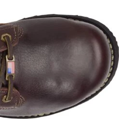 Carolina Boots: Men's CA517 Brown Steel Toe INT 2.0 Domestic Broad Toe Winged D3O Internal MetGuard Work Boot -Overlook Boots shop cla 005 ca517edit