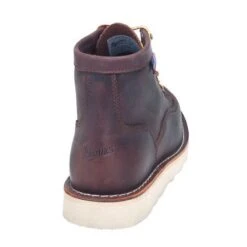 Danner Boots: Men's Brown 15552 EH American-Made Bull Run Boots -Overlook Boots shop danner 15552 b 01