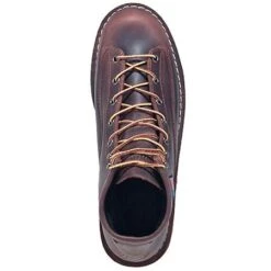 Danner Boots: Men's Brown 15552 EH American-Made Bull Run Boots -Overlook Boots shop danner 15552 t 01