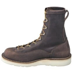 Danner Boots: Men's 15556 USA-Made Brown EH Bull Run Work Boots -Overlook Boots shop danner 15556 i 01 1