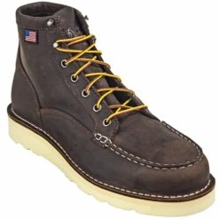 Danner Boots: Men's Brown 15564 Bull Run ST Work Boots -Overlook Boots shop danner 15564 p 01