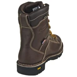 Danner Boots: Men's 17305 Brown Quarry USA Made Waterproof Boots -Overlook Boots shop danner 17305 b 01