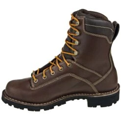 Danner Boots: Men's 17305 Brown Quarry USA Made Waterproof Boots -Overlook Boots shop danner 17305 i 01