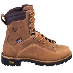 Danner Boots: Men's 17315 EH Brown Waterproof USA-Made Quarry Boots 12 Danner Boots: Men's 17315 EH Brown Waterproof USA-Made Quarry Boots -Overlook Boots shop danner 17315 o 01
