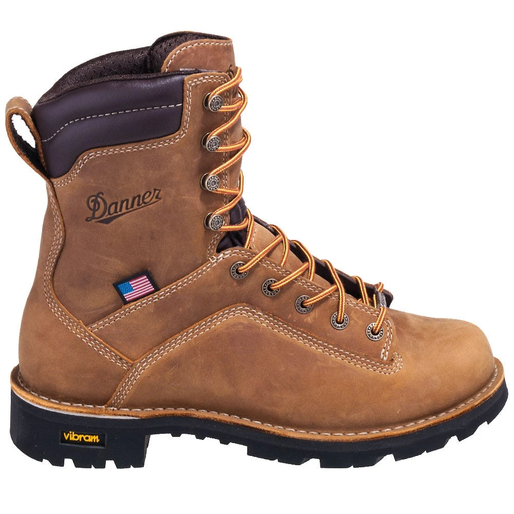 Danner Boots: Men's 17315 EH Brown Waterproof USA-Made Quarry Boots 6 Danner Boots: Men's 17315 EH Brown Waterproof USA-Made Quarry Boots - Image 4