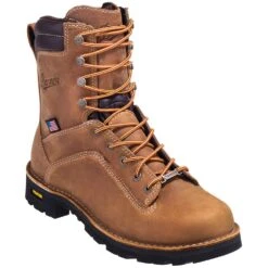 Danner Boots: Men's 17315 EH Brown Waterproof USA-Made Quarry Boots 11 Danner Boots: Men's 17315 EH Brown Waterproof USA-Made Quarry Boots -Overlook Boots shop danner 17315 p 01