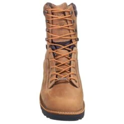 Danner Boots: Men's 17319 Brown Waterproof USA-Made EH Insulated Quarry Boots -Overlook Boots shop danner 17319 f 01