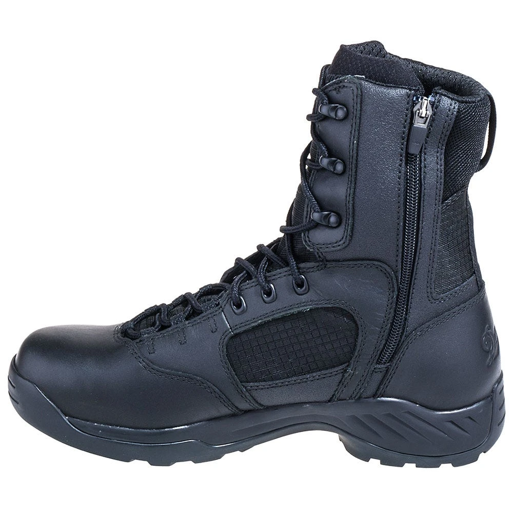 Danner Boots: Men's 28012 Black Waterproof Kinetic Side Zip 8 Inch Leather Boots 7 Danner Boots: Men's 28012 Black Waterproof Kinetic Side Zip 8 Inch Leather Boots - Image 5