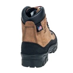 Danner Boots: Men's 37440 USA-Made Brown Waterproof Crater Rim Hiking Boots -Overlook Boots shop danner 37440 b 01