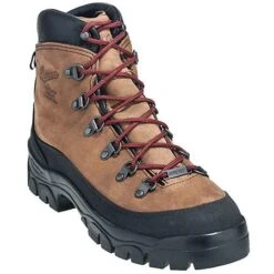 Danner Boots: Men's 37440 USA-Made Brown Waterproof Crater Rim Hiking Boots -Overlook Boots shop danner 37440 p 01