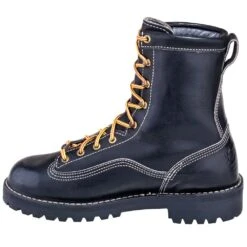 Danner Boots: Men's Black 11500 USA-Made EH Waterproof Super Rain Forest Boots -Overlook Boots shop danner no i 01
