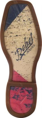 Durango Boots: Men's DB4446 Brown Rebel Texas Flag Pull On Square Toe Work Boot 9 Durango Boots: Men's DB4446 Brown Rebel Texas Flag Pull On Square Toe Work Boot - Image 7