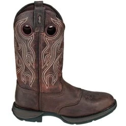 Durango Boots: Men's12 Inch Round Toe Leather Cowboy Boots DB5474 -Overlook Boots shop db5474 rockyo 01