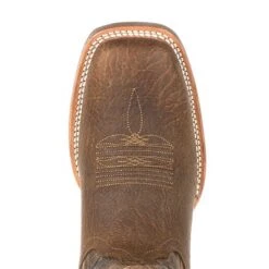 Durango Boots: Men's DDB0221 Brown Rebel Pro 12 Inch Pull On Square Toe Work Boot -Overlook Boots shop ddb0221 birdseye