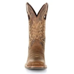 Durango Boots: Men's DDB0221 Brown Rebel Pro 12 Inch Pull On Square Toe Work Boot -Overlook Boots shop ddb0221 front