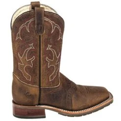 Double H Boots: Men's DH3560 Square Toe USA-Made 11-Inch Cowboy Boots -Overlook Boots shop dh3560 hho 01
