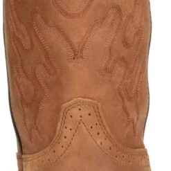 Double H Boots: Men's DH5143 Brown 10" Square Composite Toe Jacob Cowboy Boot -Overlook Boots shop dh5143 500xauto heel