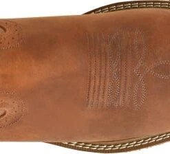 Double H Boots: Men's DH5143 Brown 10" Square Composite Toe Jacob Cowboy Boot -Overlook Boots shop dh5143 500xauto top
