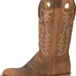 Double H Boots: Women's DH5159 Brown Daniela 12" Domestic ICE Buckaroo Cowboy Boot -Overlook Boots shop dh5159 500xauto instep