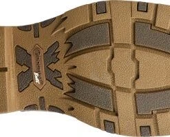 Double H Boots: Men's DH5241 Brown Square Composite Toe 12" Elijah Workflex MAX Cowboy Boot -Overlook Boots shop dh5241 500xauto outsole