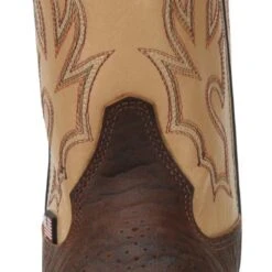 Double H Boots: Men's DH5305 Brown Square Steel Toe Graham 11" ICE Roper Cowboy Boot 10 Double H Boots: Men's DH5305 Brown Square Steel Toe Graham 11" ICE Roper Cowboy Boot -Overlook Boots shop dh5305 500xauto toe