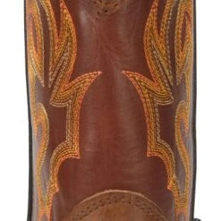 Double H Boots: Men's DH5400 Brown Square Steel Toe ICE Roper 13" Pull On Cowboy Boot 12 Double H Boots: Men's DH5400 Brown Square Steel Toe ICE Roper 13" Pull On Cowboy Boot -Overlook Boots shop dh5400 500xauto heel