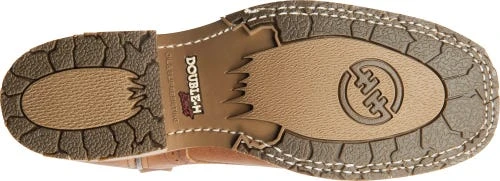 Double H Boots: Men's DH5400 Brown Square Steel Toe ICE Roper 13" Pull On Cowboy Boot 9 Double H Boots: Men's DH5400 Brown Square Steel Toe ICE Roper 13" Pull On Cowboy Boot - Image 7