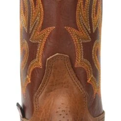 Double H Boots: Men's DH5400 Brown Square Steel Toe ICE Roper 13" Pull On Cowboy Boot 13 Double H Boots: Men's DH5400 Brown Square Steel Toe ICE Roper 13" Pull On Cowboy Boot -Overlook Boots shop dh5400 500xauto toe
