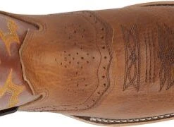 Double H Boots: Men's DH5400 Brown Square Steel Toe ICE Roper 13" Pull On Cowboy Boot 14 Double H Boots: Men's DH5400 Brown Square Steel Toe ICE Roper 13" Pull On Cowboy Boot -Overlook Boots shop dh5400 500xauto top