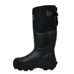 DryShod Boots: Men's DHMG-MH-BK Black DungHo Max Gusset Extreme Cold Barnyard Boot -Overlook Boots shop dhmg mh bk 001 scaled 1