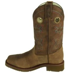 Double H Boots: Men's DH5134 ICE Brown EH Ropers -Overlook Boots shop double h dh5134 i 001