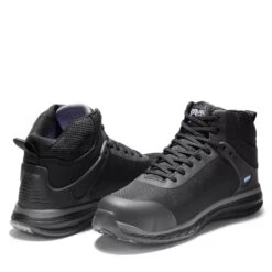 Timberland Pro Boots: Men's A1S5M Timberland PRO Drivetrain Mid Composite Toe Athletic Work Boot 13 Timberland Pro Boots: Men's A1S5M Timberland PRO Drivetrain Mid Composite Toe Athletic Work Boot -Overlook Boots shop download 40 2