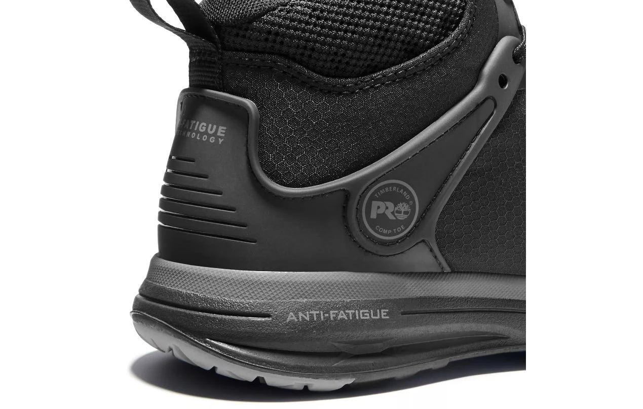 Timberland Pro Boots: Men's A1S5M Timberland PRO Drivetrain Mid Composite Toe Athletic Work Boot 6 Timberland Pro Boots: Men's A1S5M Timberland PRO Drivetrain Mid Composite Toe Athletic Work Boot - Image 4