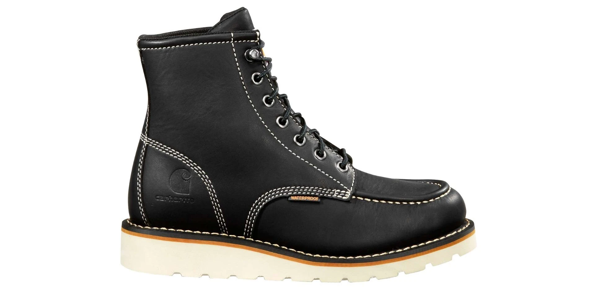 Carhartt Boots: Women's FW6021-W Black 6-Inch Soft Toe Wedge Work Boot 4 Carhartt Boots: Women's FW6021-W Black 6-Inch Soft Toe Wedge Work Boot - Image 2