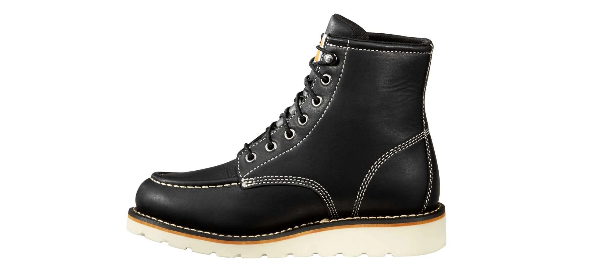 Carhartt Boots: Women's FW6021-W Black 6-Inch Soft Toe Wedge Work Boot 5 Carhartt Boots: Women's FW6021-W Black 6-Inch Soft Toe Wedge Work Boot - Image 3